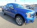 Lightning Blue - F150 STX SuperCab 4x4 Photo No. 8