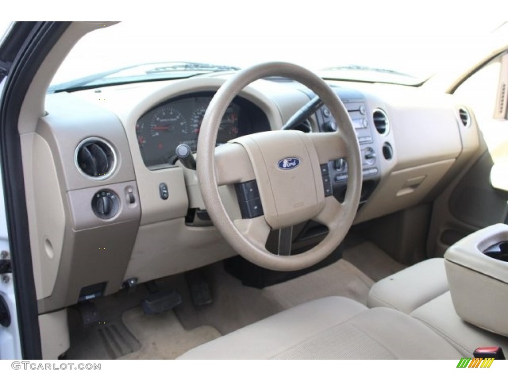 2006 F150 XLT SuperCab - Oxford White / Tan photo #15