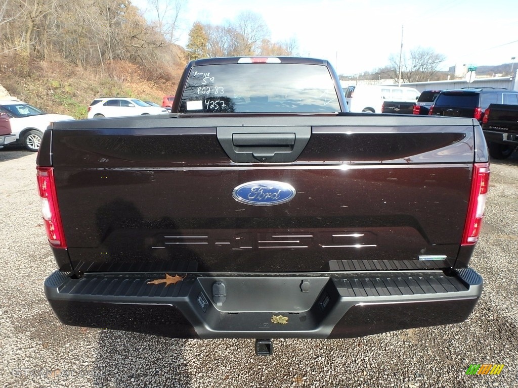 2018 F150 STX SuperCab - Magma Red / Earth Gray photo #3