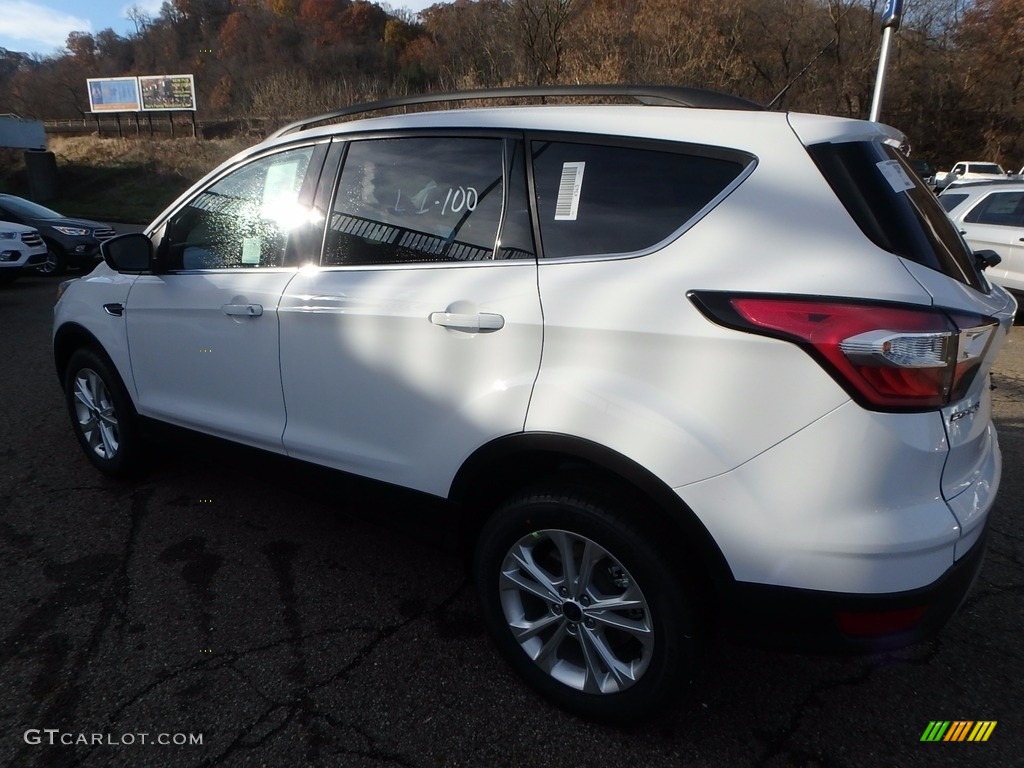 2018 Escape SE 4WD - Oxford White / Charcoal Black photo #5