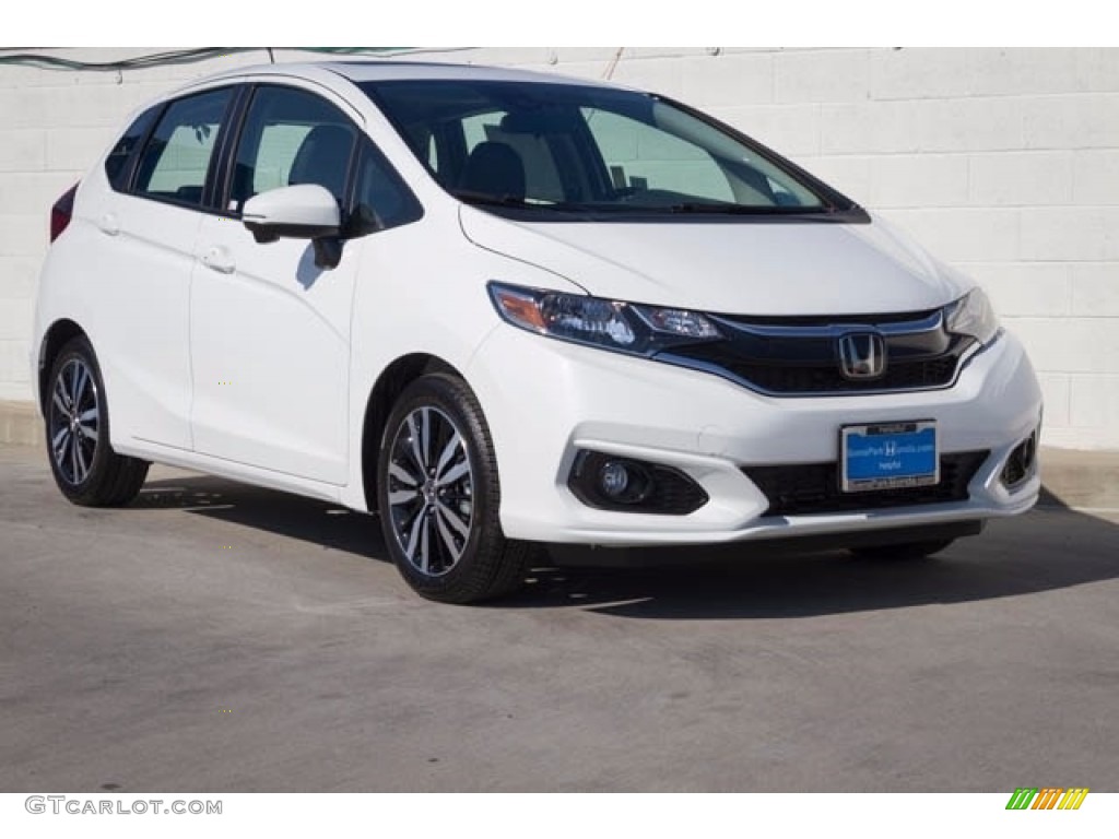 White Orchid Pearl Honda Fit