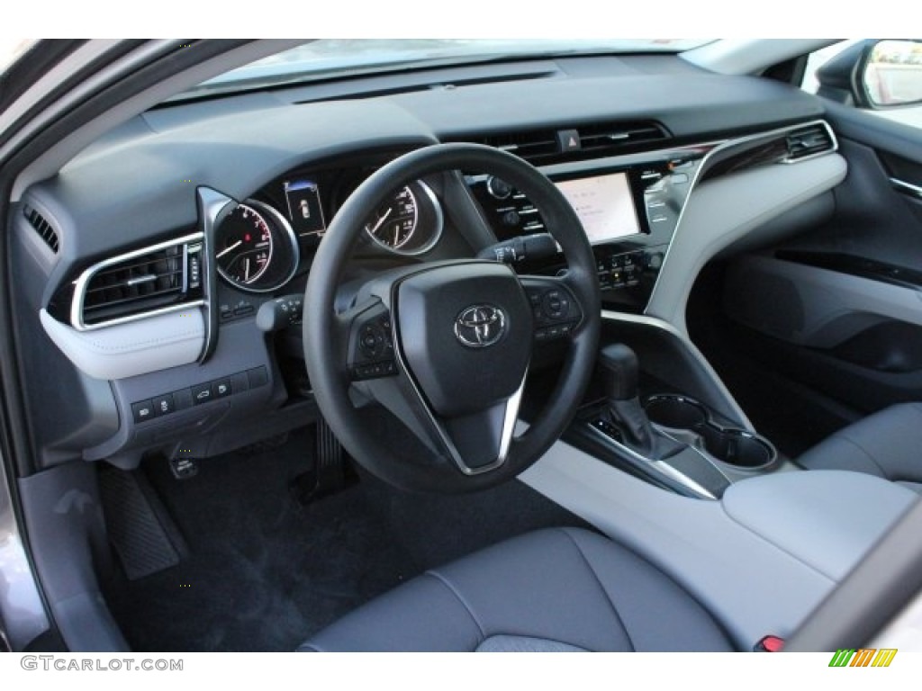 2018 Camry LE - Predawn Gray Mica / Ash photo #9