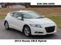 2012 Premium White Pearl Honda CR-Z EX Sport Hybrid #124004671