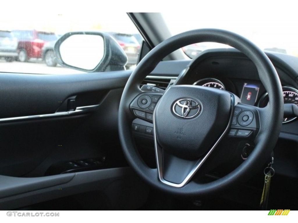 2018 Camry LE - Predawn Gray Mica / Ash photo #22