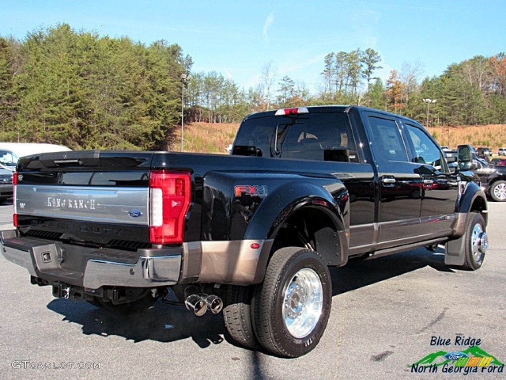 2017 F450 Super Duty King Ranch Crew Cab 4x4 - Shadow Black / King Ranch Java photo #5