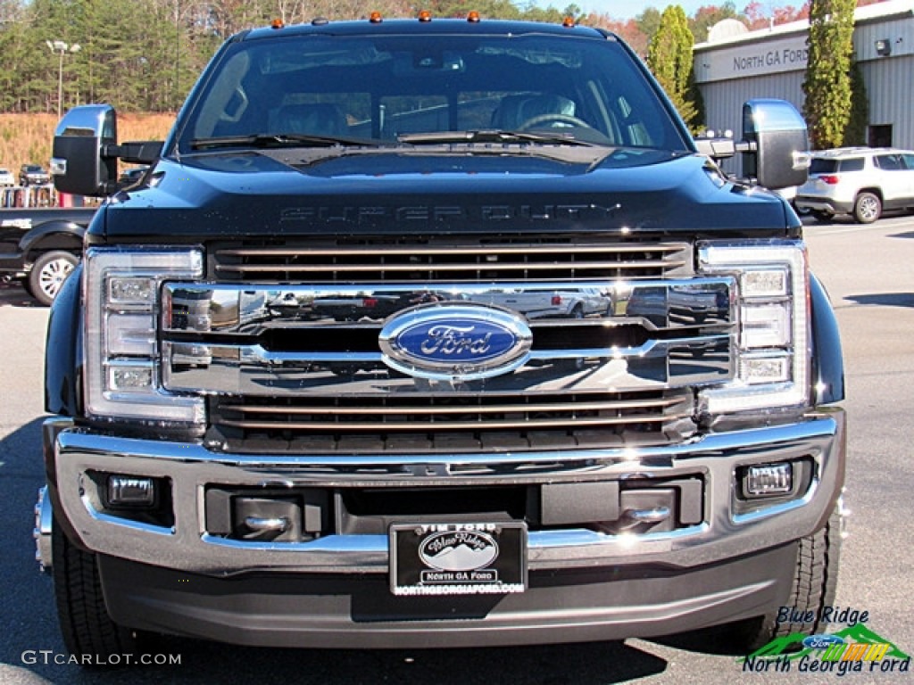 2017 F450 Super Duty King Ranch Crew Cab 4x4 - Shadow Black / King Ranch Java photo #8