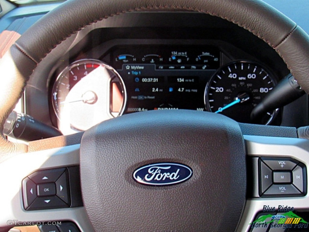 2017 F450 Super Duty King Ranch Crew Cab 4x4 - Shadow Black / King Ranch Java photo #18