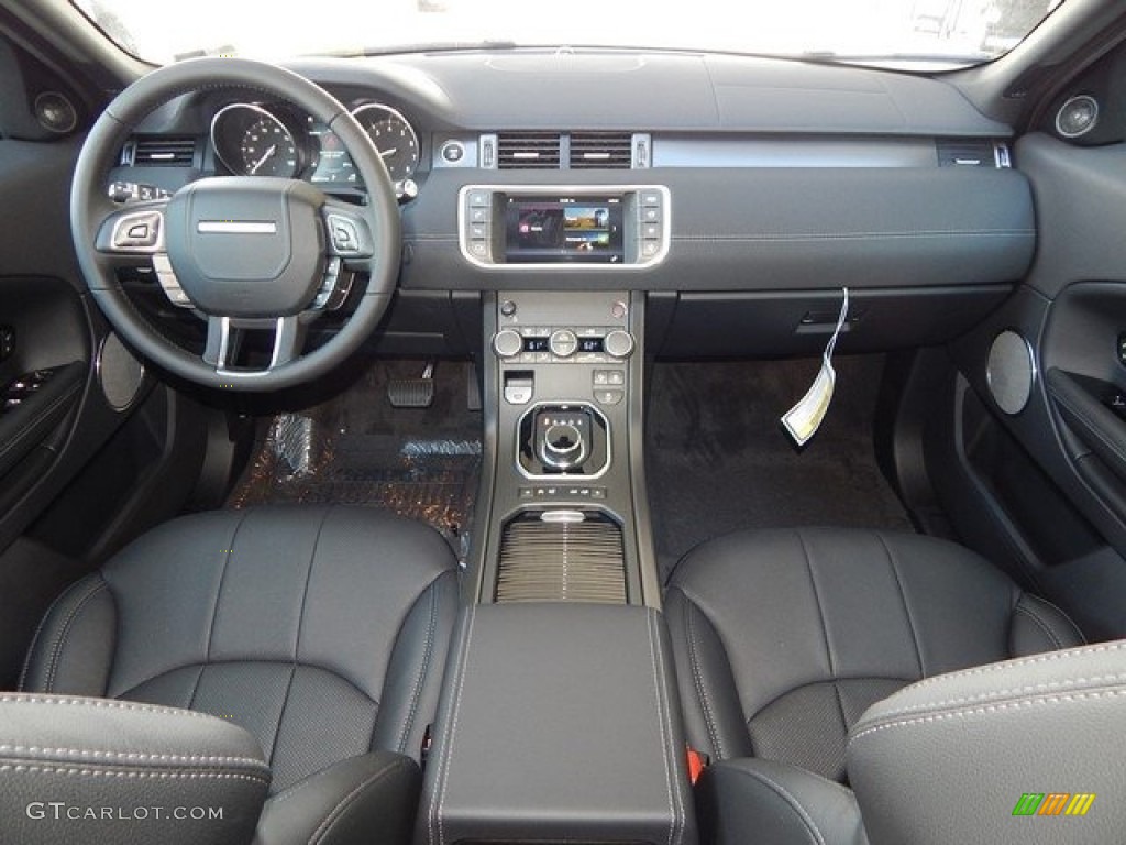 Ebony Interior 2018 Land Rover Range Rover Evoque SE Premium Photo #124023037