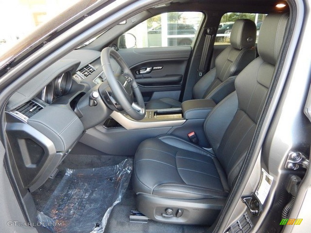 Ebony Interior 2018 Land Rover Range Rover Evoque Landmark Edition Photo #124023423