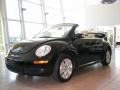 2009 Black Volkswagen New Beetle 2.5 Convertible  photo #1