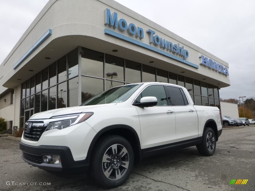 White Diamond Pearl Honda Ridgeline