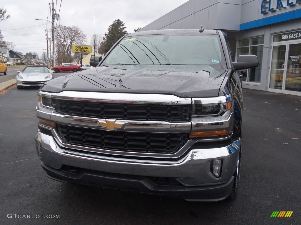 2018 Silverado 1500 LT Regular Cab 4x4 - Black / Jet Black photo #4