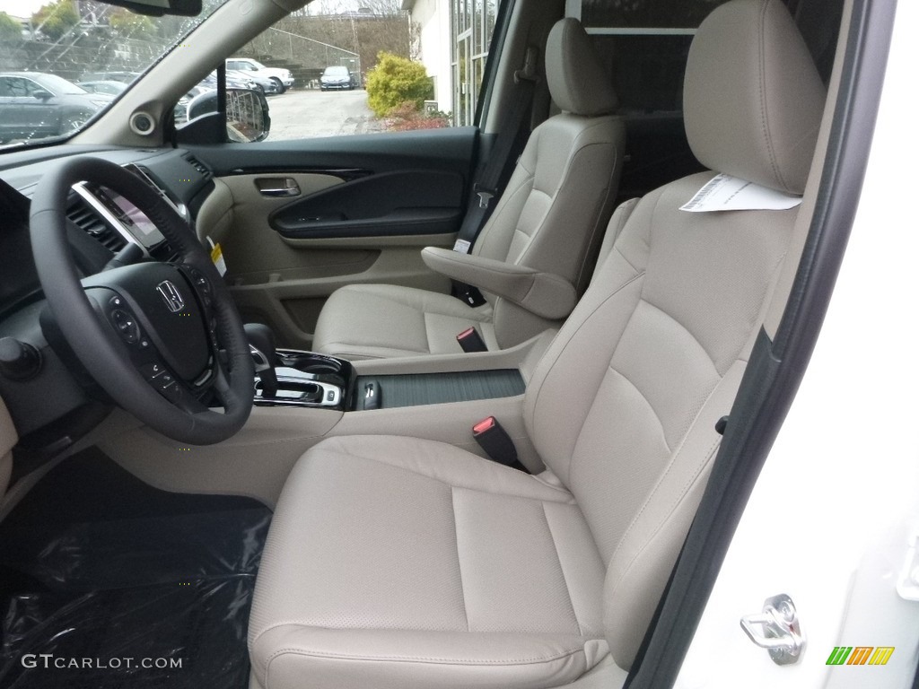 Beige Interior 2018 Honda Ridgeline RTL-E AWD Photo #124026556