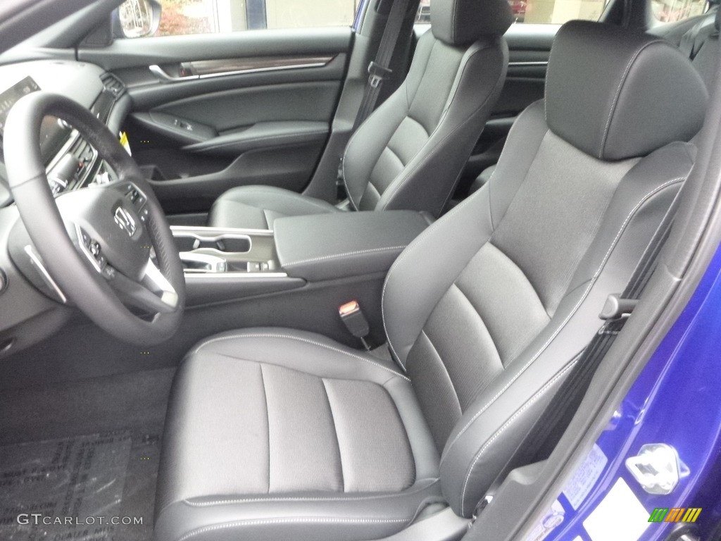 2018 CR-V EX-L AWD - Obsidian Blue Pearl / Black photo #8