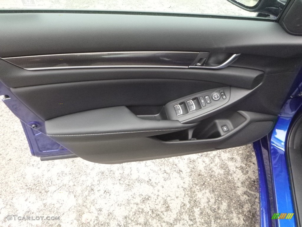 2018 CR-V EX-L AWD - Obsidian Blue Pearl / Black photo #11