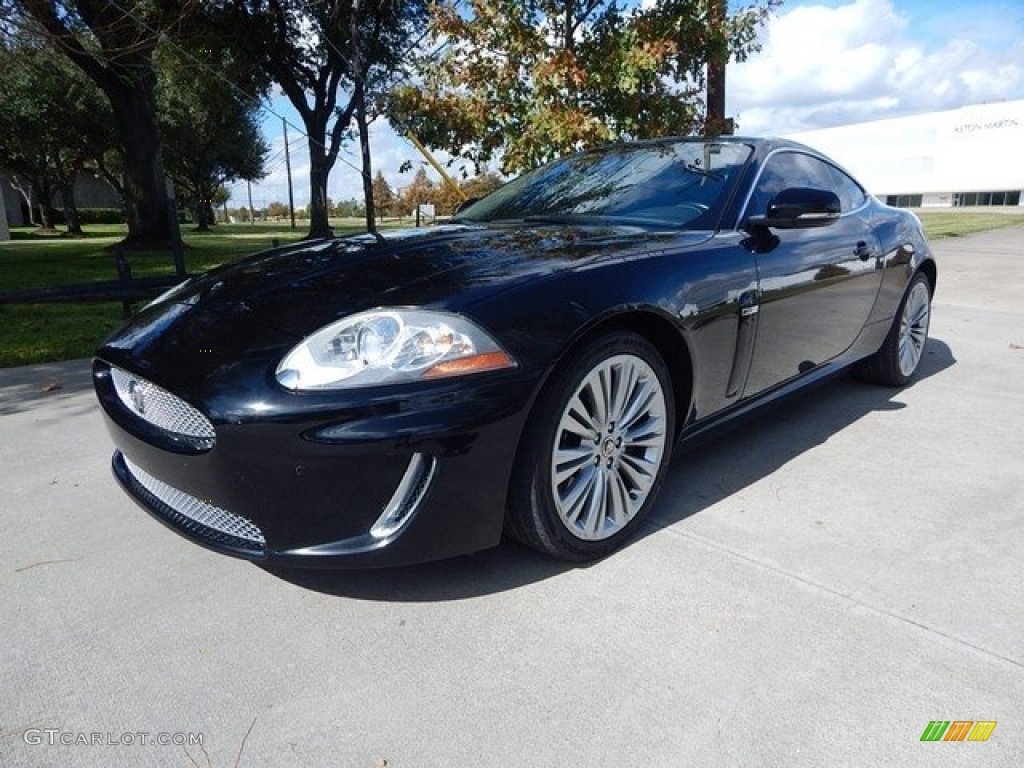 2010 XK XK Coupe - Ebony Black / Warm Charcoal photo #10