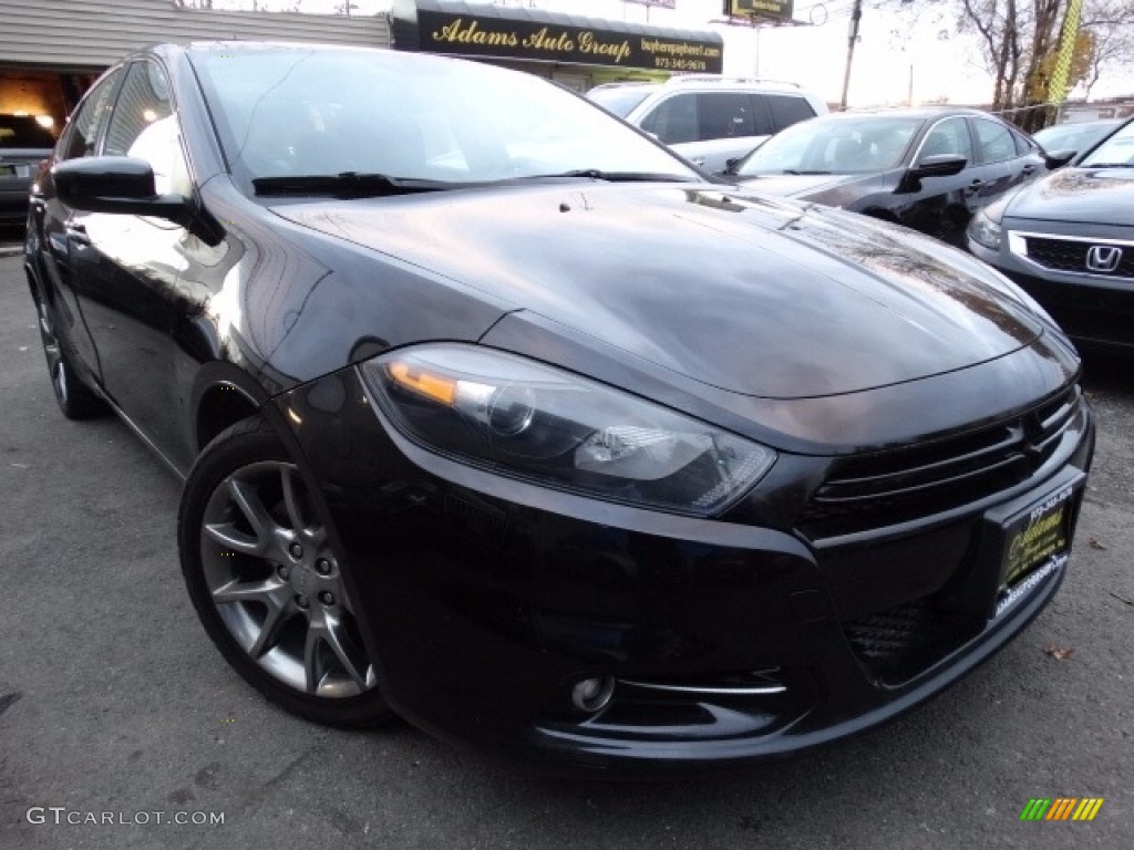 2014 Dart SXT - Maximum Steel Metallic / Black/Light Tungsten photo #1