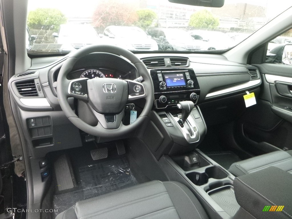 Black Interior 2018 Honda CR-V LX AWD Photo #124027756