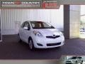 2009 Polar White Toyota Yaris 3 Door Liftback  photo #24