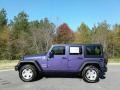 Xtreme Purple Pearl 2018 Jeep Wrangler Unlimited Sport 4x4 Exterior