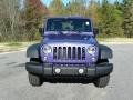 2018 Xtreme Purple Pearl Jeep Wrangler Unlimited Sport 4x4  photo #3