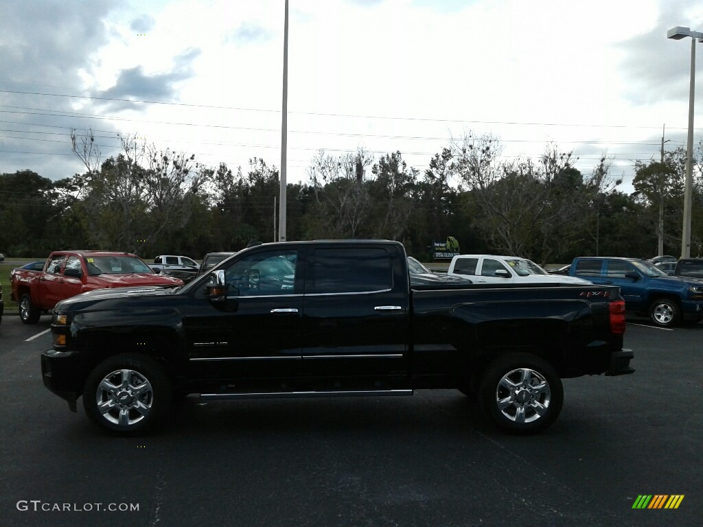 2018 Silverado 2500HD LTZ Crew Cab 4x4 - Black / Jet Black photo #2