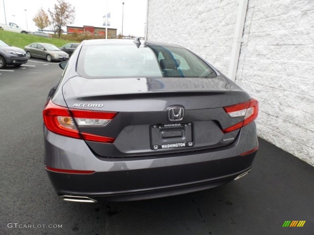 2018 Accord Touring Sedan - Modern Steel Metallic / Black photo #7