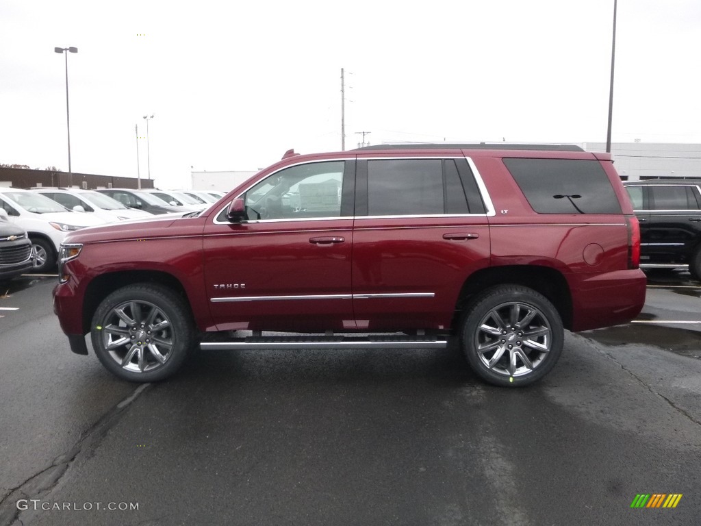 Siren Red Tintcoat 2018 Chevrolet Tahoe LT 4WD Exterior Photo #124032460