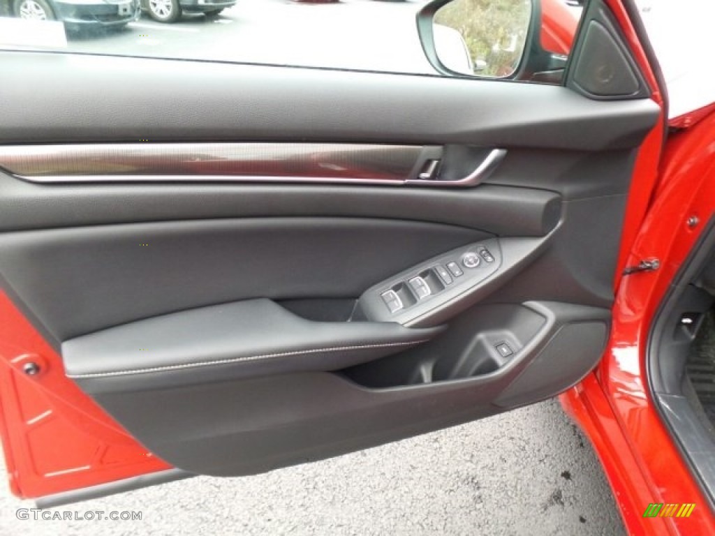 2018 Accord Sport Sedan - San Marino Red / Black photo #13