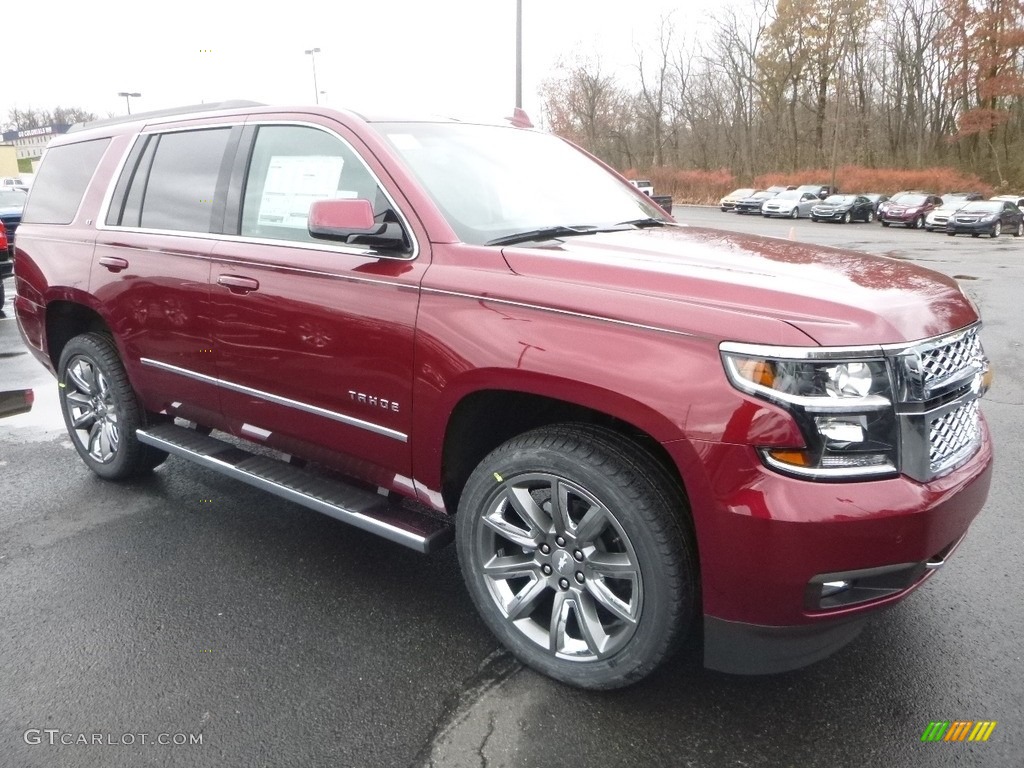 Siren Red Tintcoat 2018 Chevrolet Tahoe LT 4WD Exterior Photo #124032574