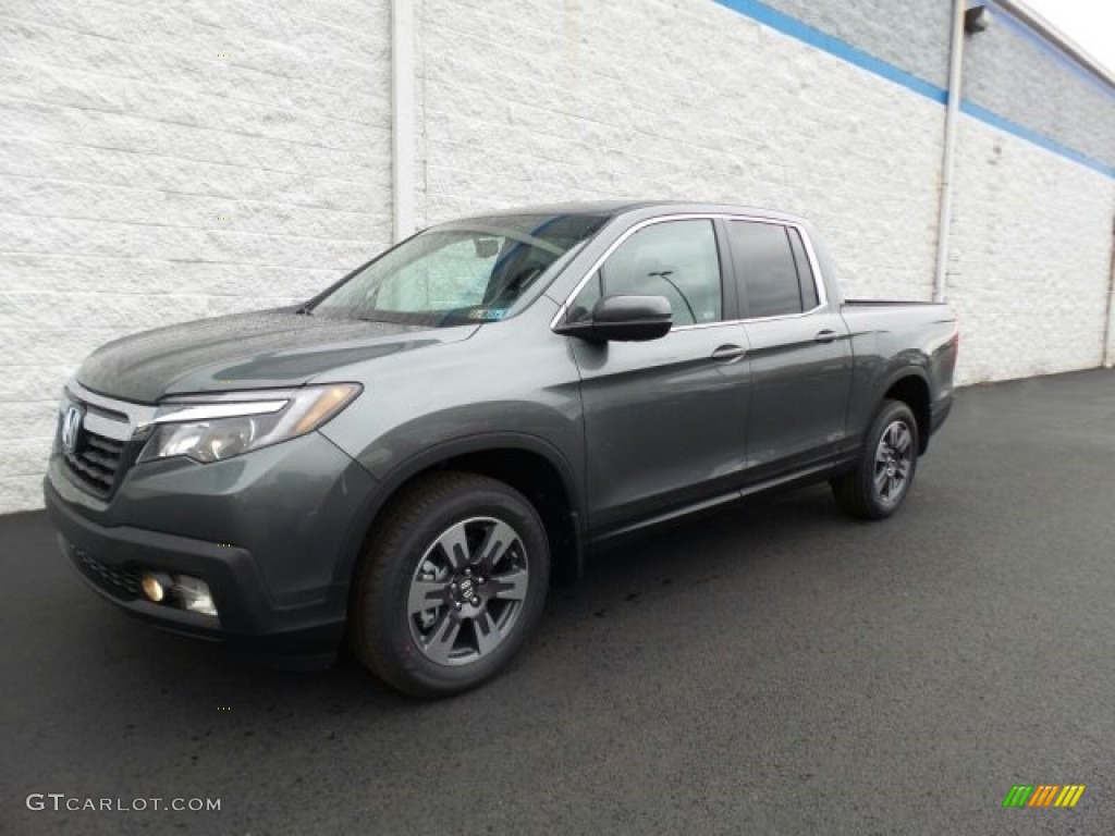 Forest Mist Metallic 2018 Honda Ridgeline RTL-T AWD Exterior Photo #124032700