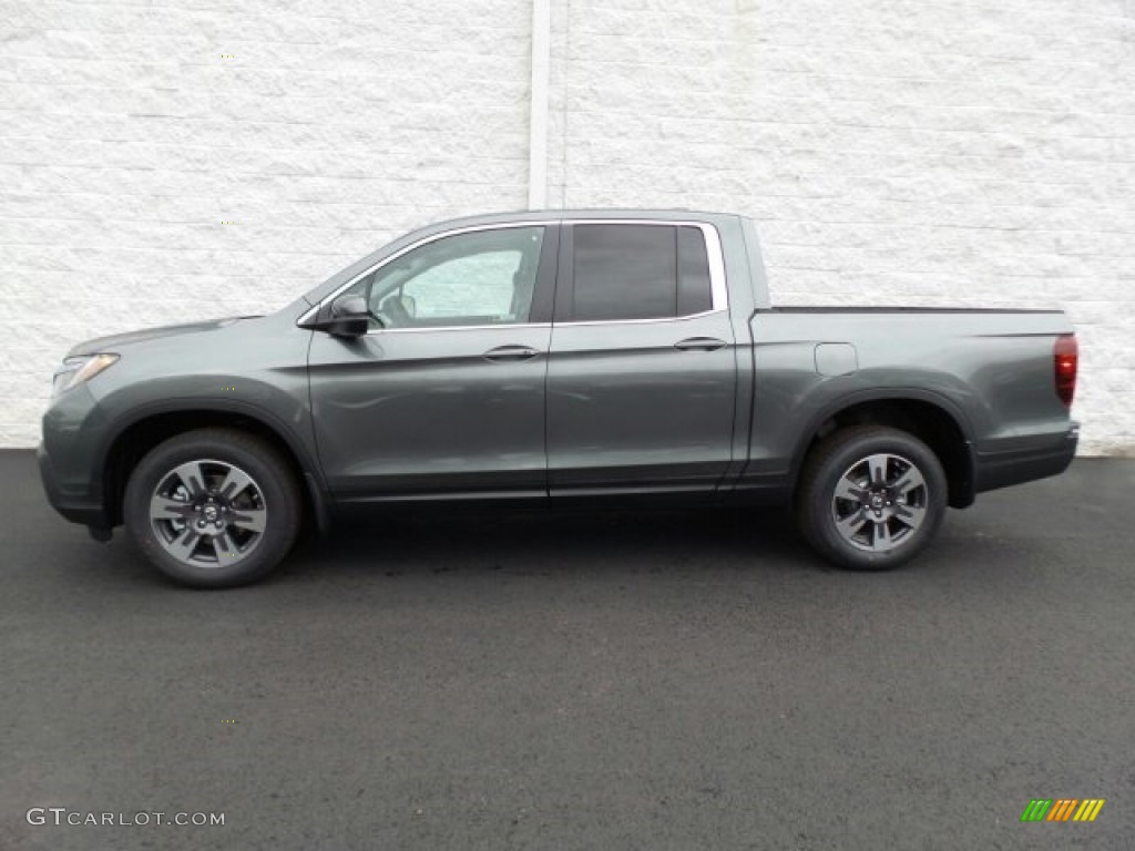 Forest Mist Metallic 2018 Honda Ridgeline RTL-T AWD Exterior Photo #124032721