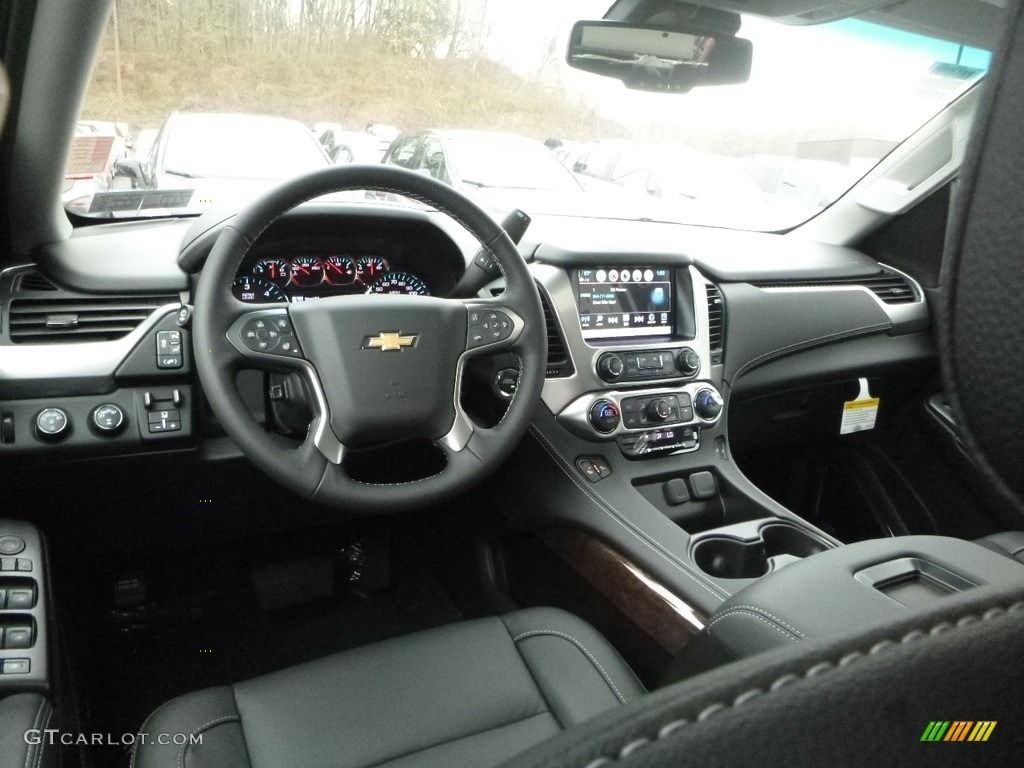 Jet Black Interior 2018 Chevrolet Tahoe LT 4WD Photo #124032733