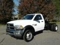 2018 Bright White Ram 4500 Tradesman Regular Cab 4x4 Chassis  photo #2