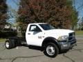 Bright White - 4500 Tradesman Regular Cab 4x4 Chassis Photo No. 4