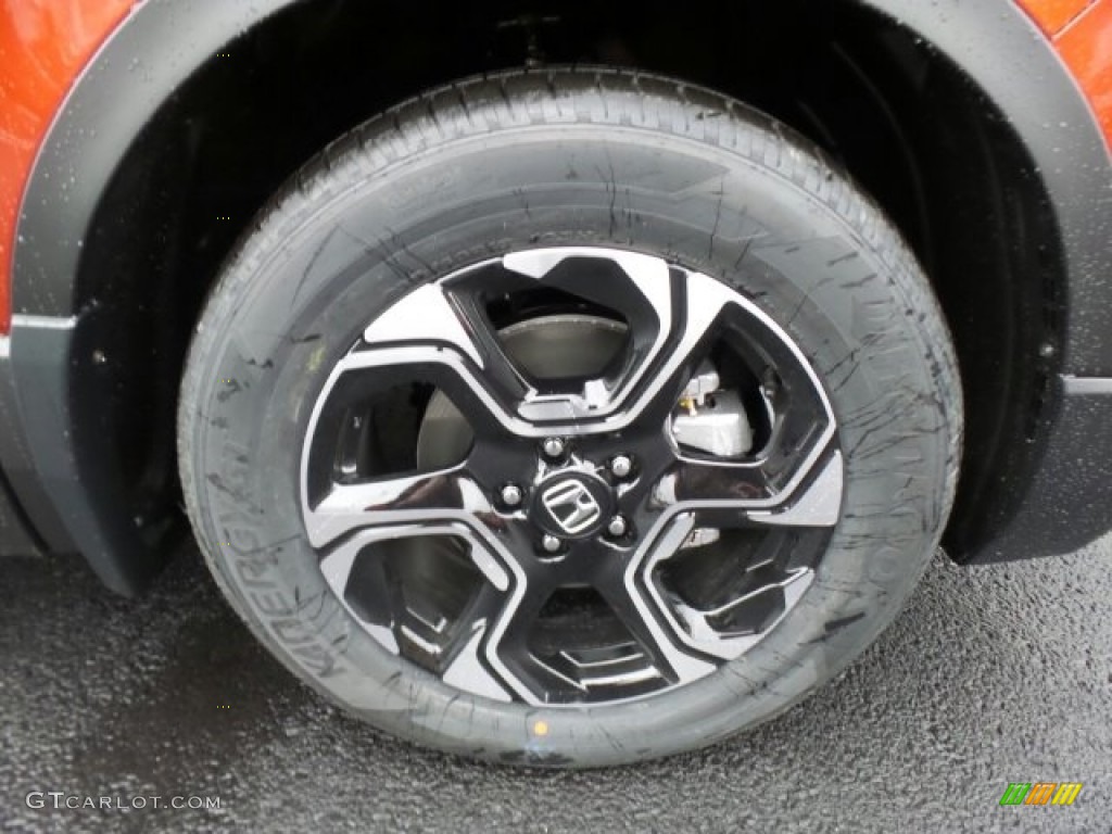 2018 CR-V Touring AWD - Molten Lava Pearl / Ivory photo #4