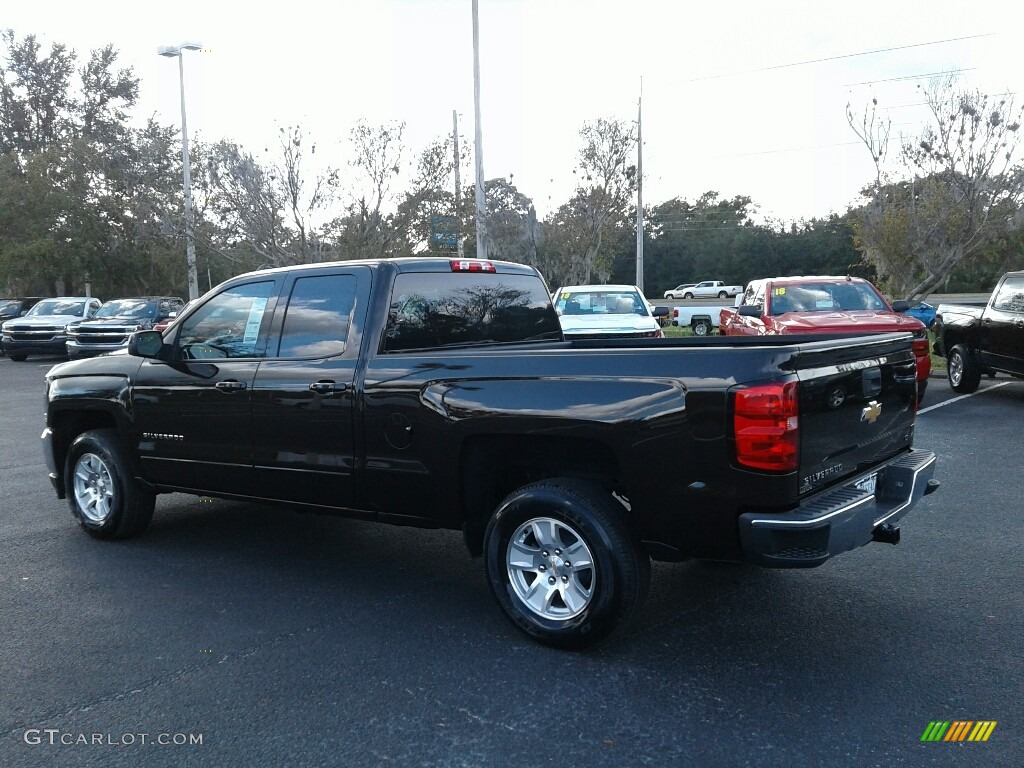 2018 Silverado 1500 LT Double Cab - Black / Jet Black photo #3