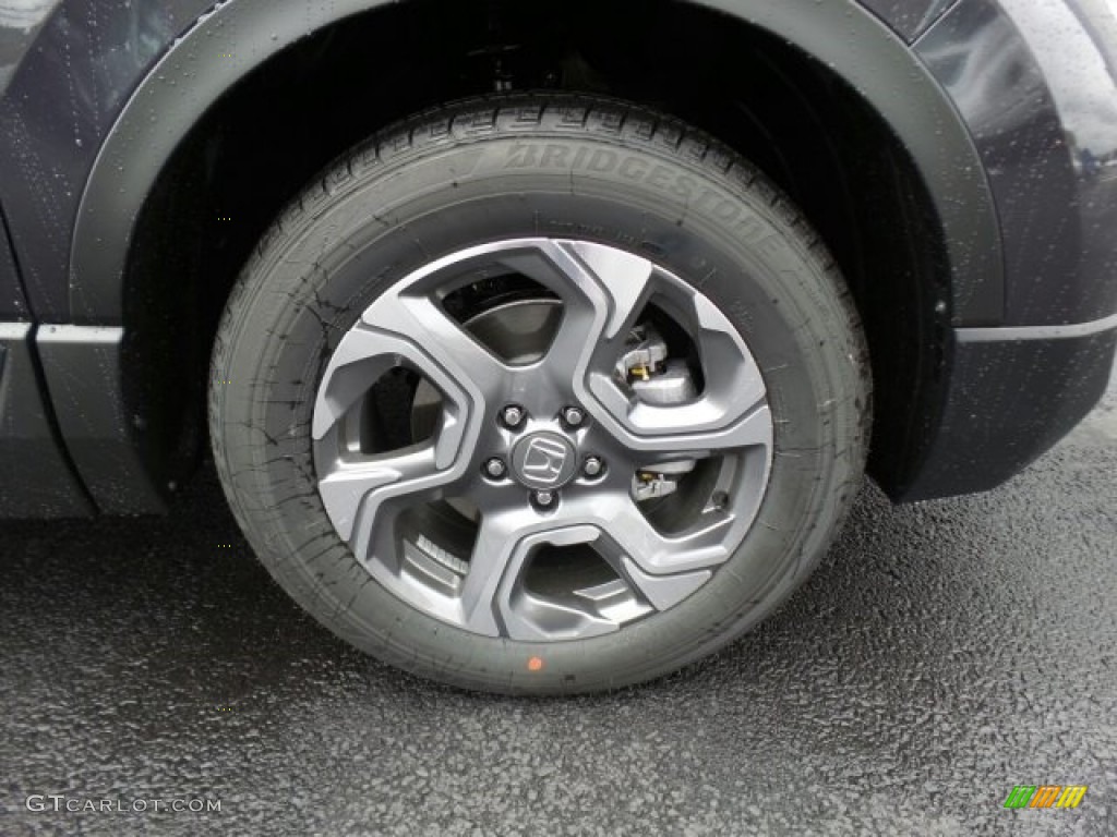 2018 CR-V EX AWD - Gunmetal Metallic / Gray photo #4