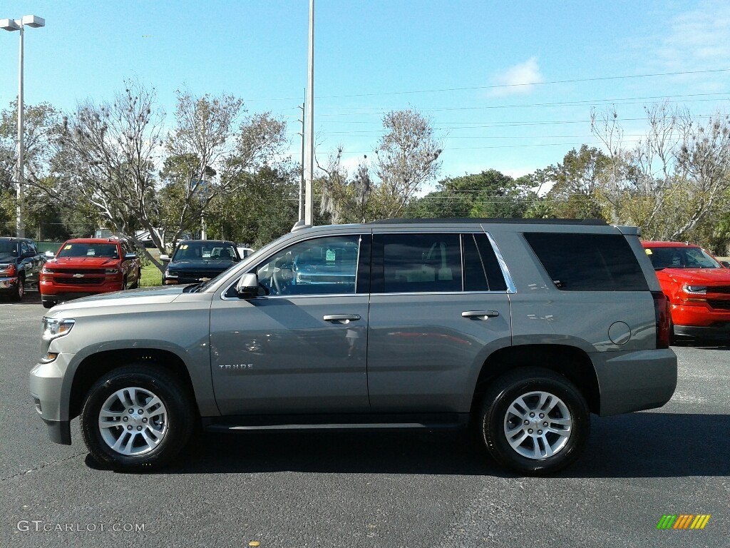 2018 Tahoe LS - Pepperdust Metallic / Cocoa/Dune photo #2