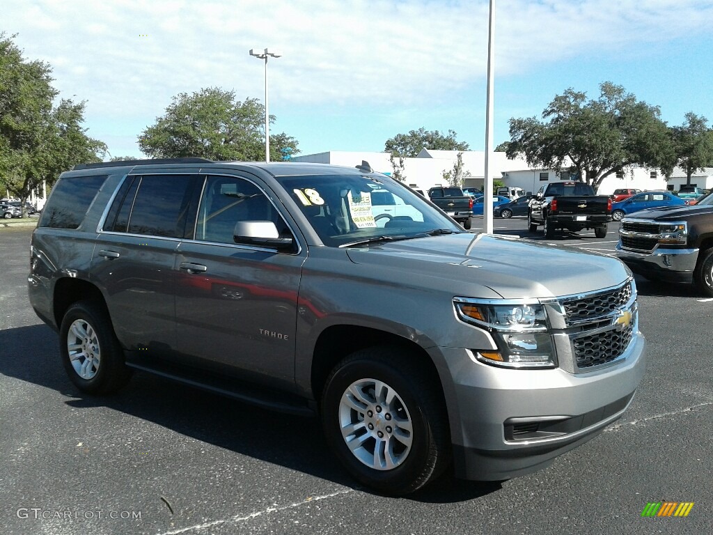 2018 Tahoe LS - Pepperdust Metallic / Cocoa/Dune photo #7