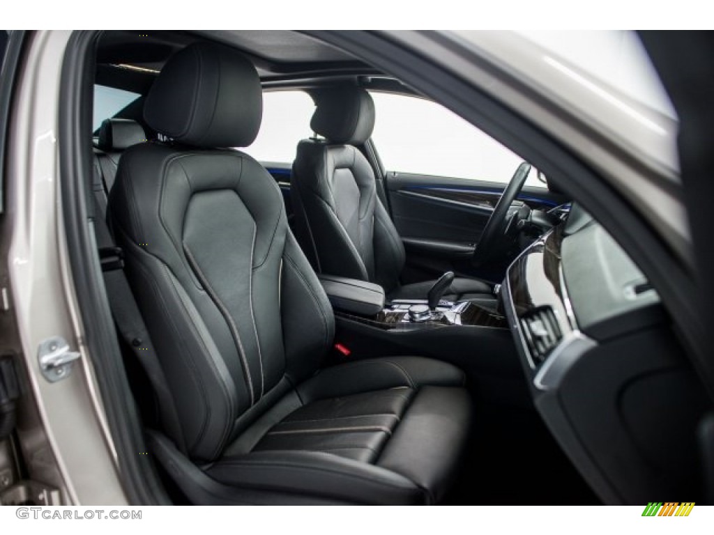 2017 5 Series 530i Sedan - Cashmere Silver Metallic / Black photo #6