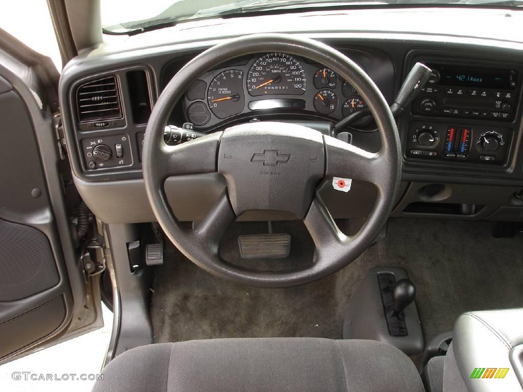 2006 Silverado 1500 LS Extended Cab 4x4 - Graystone Metallic / Dark Charcoal photo #11