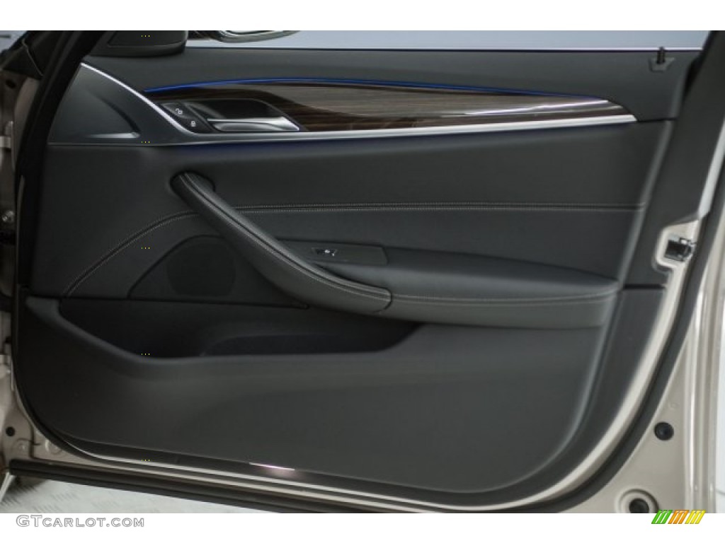 2017 5 Series 530i Sedan - Cashmere Silver Metallic / Black photo #23