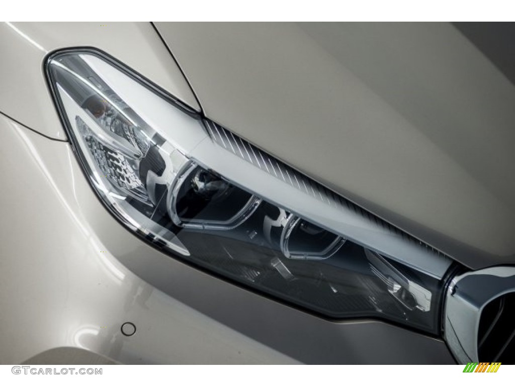 2017 5 Series 530i Sedan - Cashmere Silver Metallic / Black photo #25