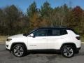 Pearl White Tri–Coat 2018 Jeep Compass Limited