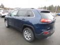 2018 Patriot Blue Pearl Jeep Cherokee Limited 4x4  photo #3