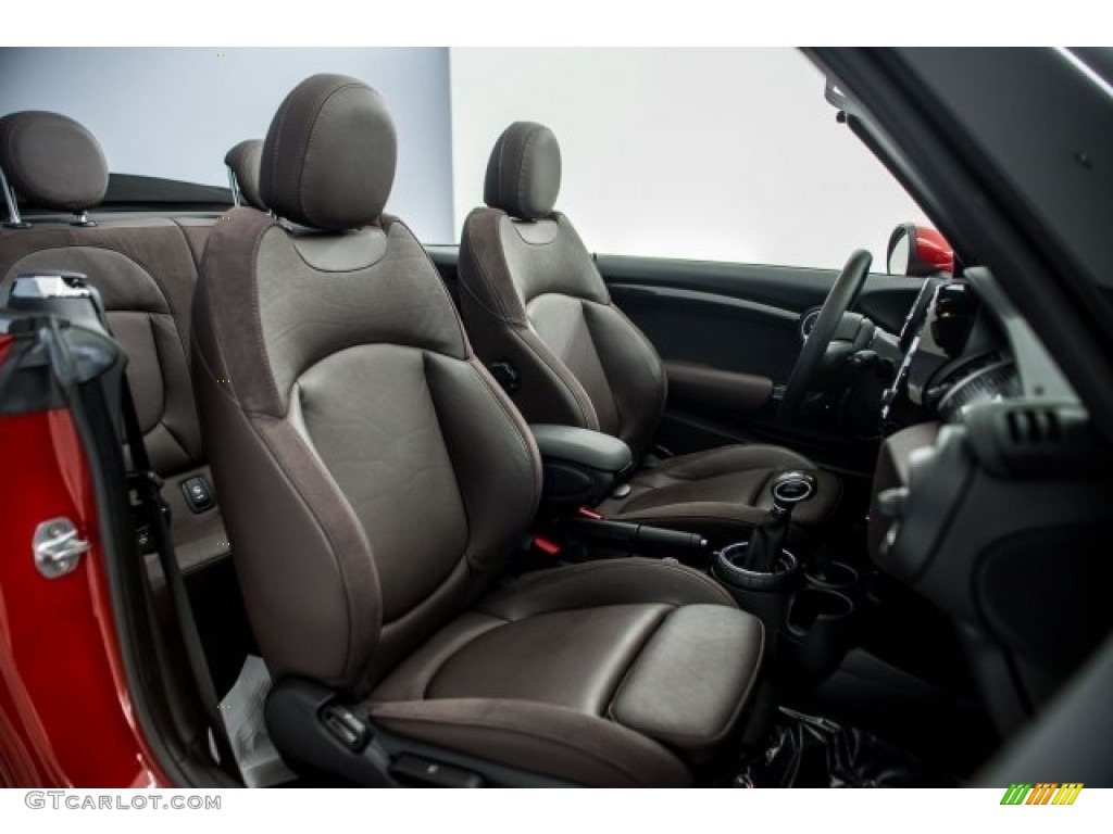 2017 Convertible Cooper S - Blazing Red Metallic / Chesterfield Leather/Malt Brown photo #6