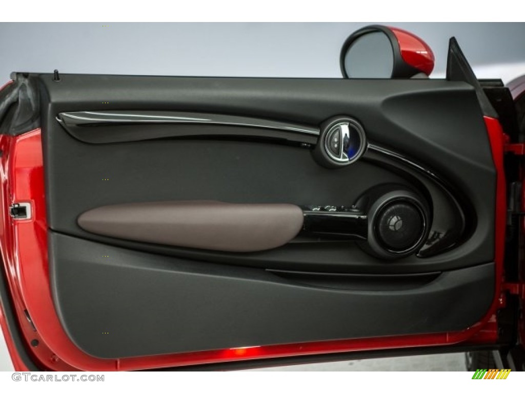 2017 Convertible Cooper S - Blazing Red Metallic / Chesterfield Leather/Malt Brown photo #19