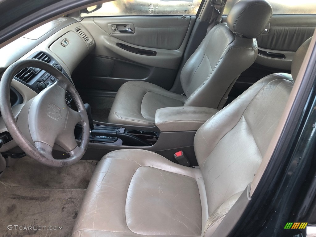 1998 Accord EX Sedan - Dark Emerald Pearl / Quartz photo #5