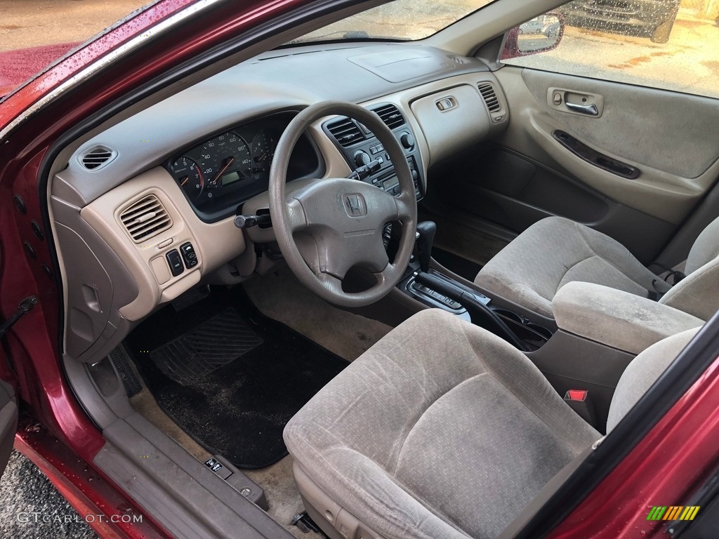 2002 Accord SE Sedan - Firepepper Red Pearl / Ivory photo #6